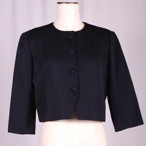 EUC Un Jour Ailleurs Paris Cropped Blazer, Sz - 12